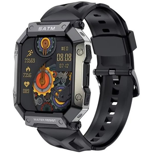 Outdoor smartwatch 1.92-inch Monitoramento Físico Chamada BT IP68 a prova dagua Bateria 400mAh