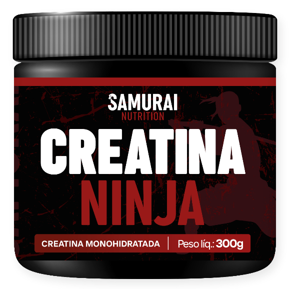 Creatina Monohidratada Linha Ninja - Samurai Nutrition