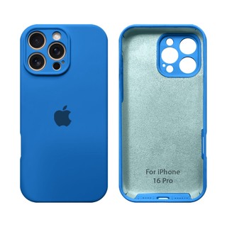 Capa Silicone Aveludado para iPhone 16 Pro Colorida com proteção de câmera resistente a quedas em Oferta na Shopee