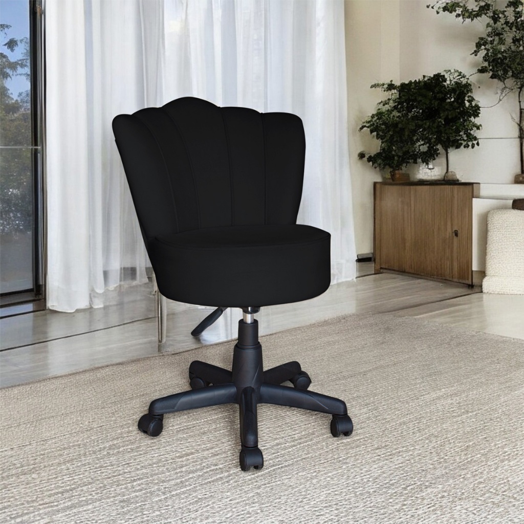 Cadeira Poltrona Pétala Mocho Para Maca Estética Veludo Premium em Oferta na Shopee