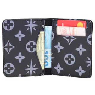 Porta Cartão Versátil Carteira Masculina Minimalista em Couro Ecológico Slim Multifuncional Estilo em Oferta na Shopee