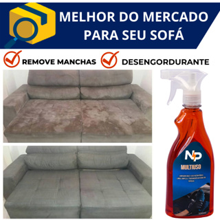Limpa Estofado Spray Multiuso Perfumado Uso Residencial e Automotivo 500ML Bancos Carpetes New Power em Oferta na Shopee