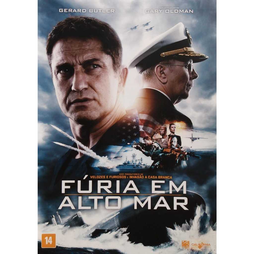 FÚRIA EM ALTO MAR DVD  GERARD BUTLER  GARY OLDMAN