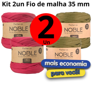 Kit 2 un Fio de Malha NOBLE Fischer Extra Premium 35mm em Oferta na Shopee
