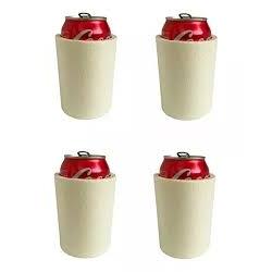 PORTA LATA 350ML CAMISINHA CERVEJA LATINHA TERMICA KIT 4 UNIDADES