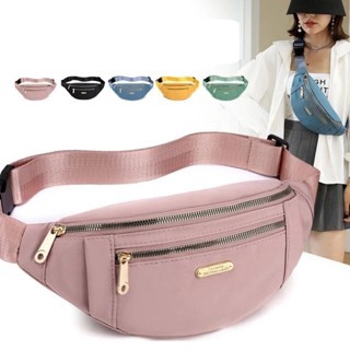 Bolsa À Prova D'água Para O Peito Da Cintura Feminina Mensageiro De Lona De Corpo Cruzado Estilo Coreano em Oferta na Shopee