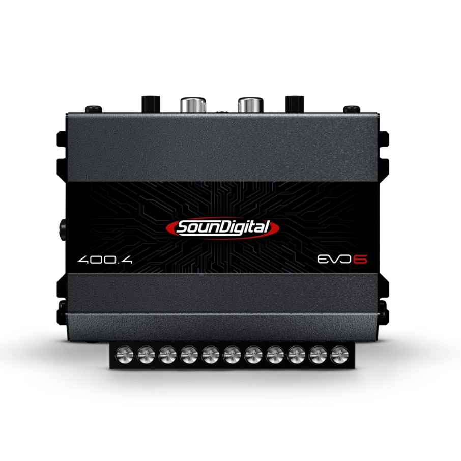 Módulo Amplificador Soundigital Sd400.4 Evo6 2 Ohms 4 Canais Bridge 4 Ohms 400w Rms Potencia SD400 em Oferta na Shopee