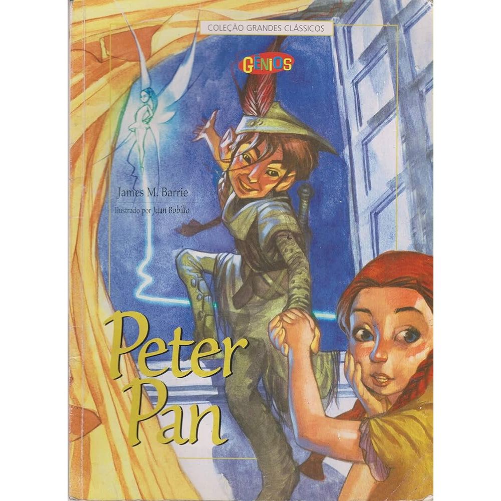 Peter Pan de James M Barrie adaptação de Claudia Hartfiel Coleção Grandes Clássicos Gênios