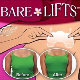 Adesivo até 100 Peças  em silicone,fita adesiva invisível elevador de peito Baré Lifts em Oferta na Shopee