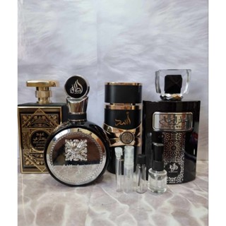 Kit 4 perfumes Árabes originais, Asad, Oud mystery, Fakhar Black e Attar Al Wesal. LEIA A DESCRIÇÃO DO PRODUTO em Oferta na Shopee