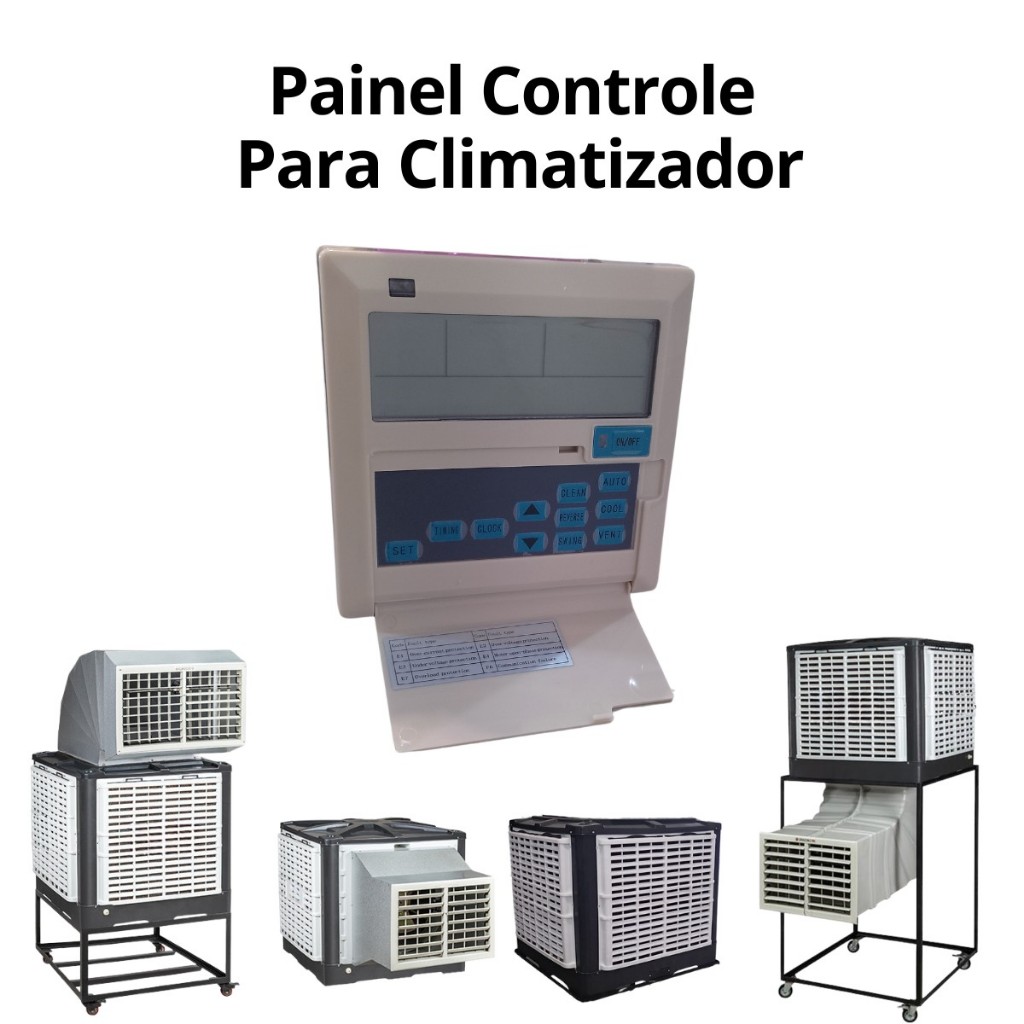 Painel-Display-Controlador P Climatizador Evaporativo SMARTAIR - CLIMAIA - OUTROS