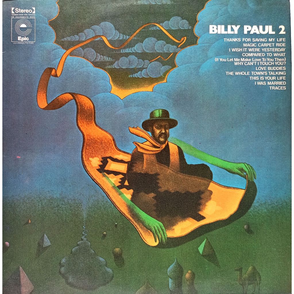 Lp Billy Paul - Billy Paul 2 - 1974 Raridade Excelente