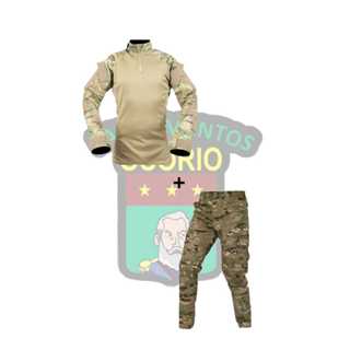 CONJUNTO - COMBAT SHIRT + CALÇA / MULTICAM em Oferta na Shopee
