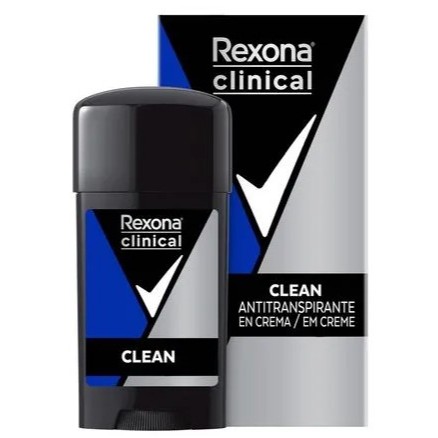 Desodorante em Creme Rexona Men Clinical Clean 58g