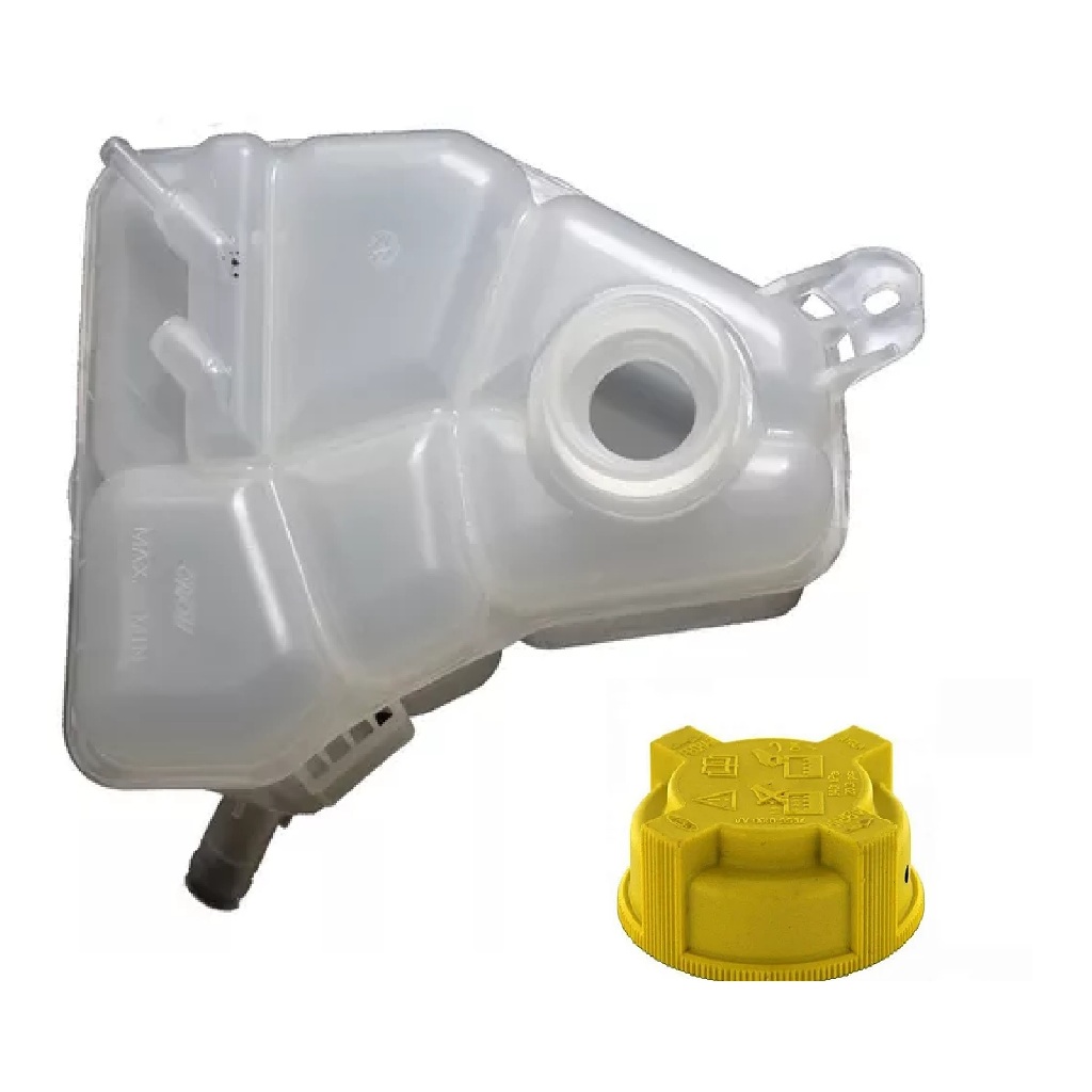 Reservatorio Agua Radiador 2 Bicos Fiesta Ecosport  05 06 07 08 09 10 11 12 em Oferta na Shopee
