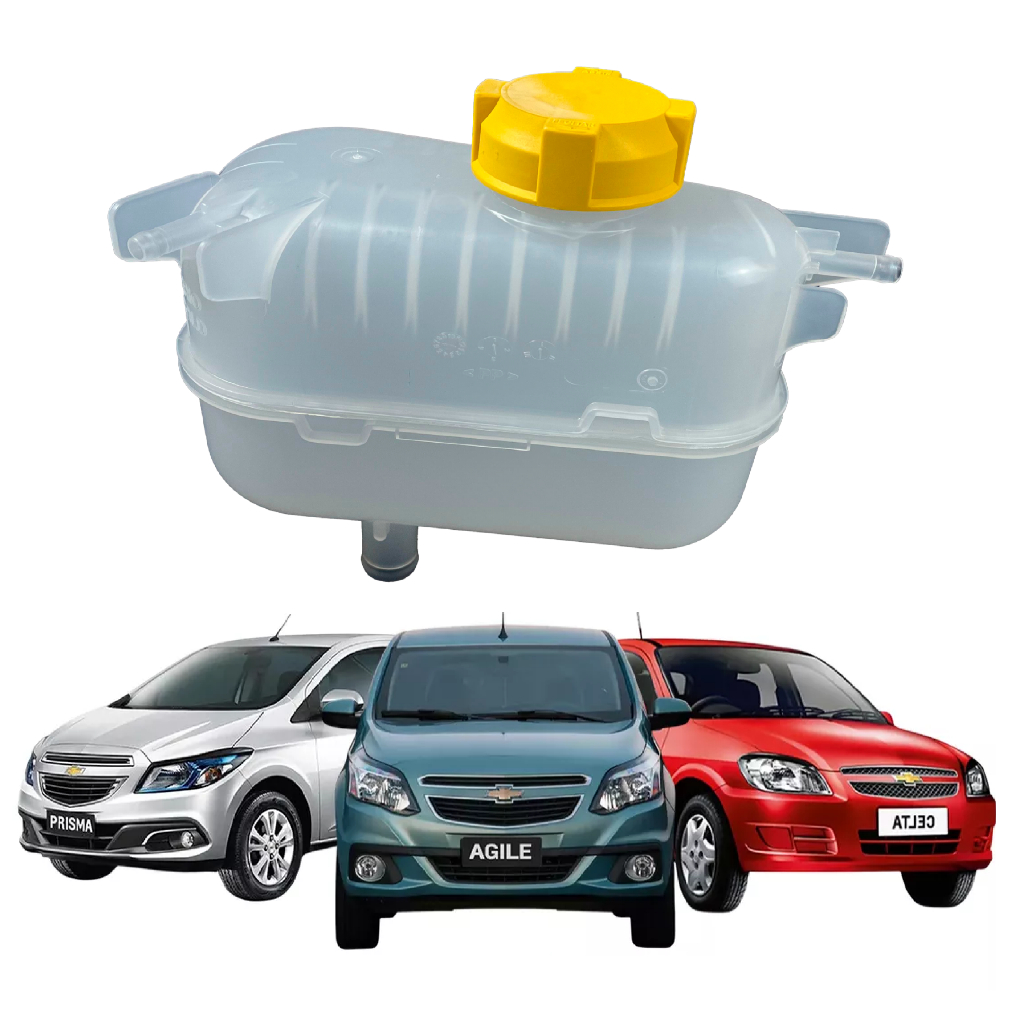 Reservatorio Radiador Montana Agile Prisma Celta 3 Saídas 2010 11 12 13 14 em Oferta na Shopee