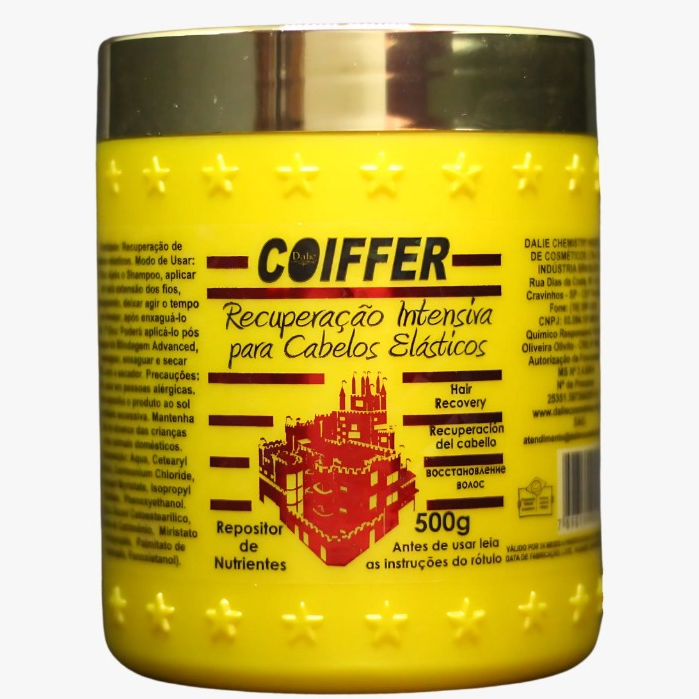 Máscara de Reconstrução Capilar Recuperação Intensiva Coiffer 500g em Oferta na Shopee