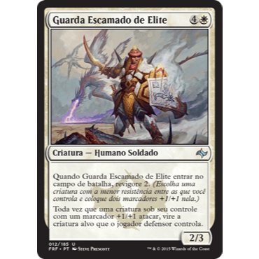 Guarda Escamado de Elite (Humano / Soldado) - Magic The Gathering