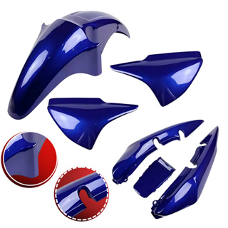 Kit Carenagem Completo Titan 150 Azul 2004 até 2008 Tampa Lateral + Rabeta + Paralama Dianteiro Envernizado em Oferta na Shopee