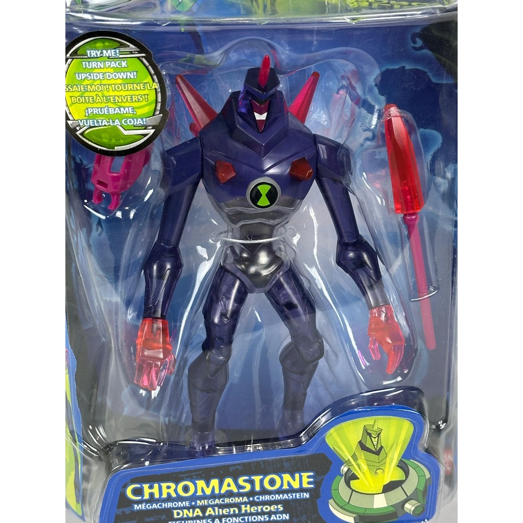 Boneco Cromático Dna Alien Heroes Ben 10 Alien Force Original Novo Bandai Lacrado