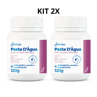 Pasta Dagua 2x 120g Cada Farmax em Oferta na Shopee