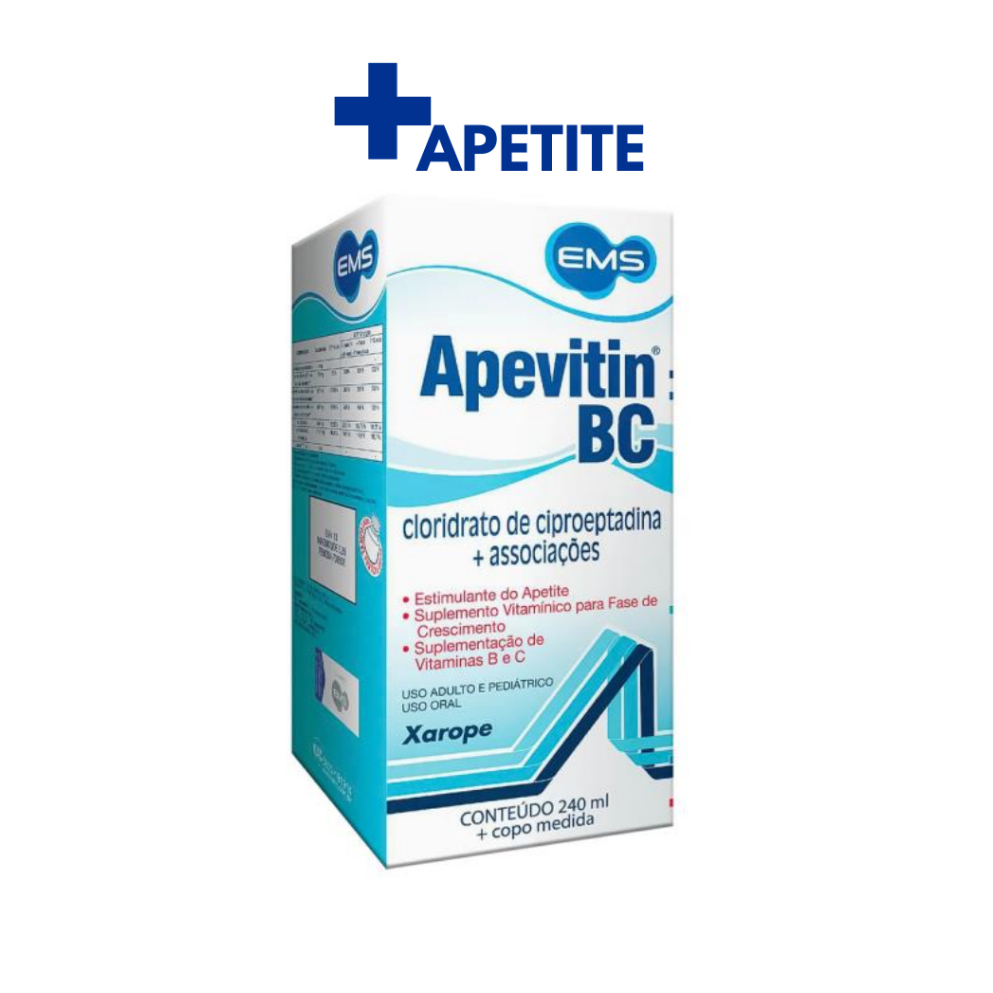 Vitamina Apevitin BC Estimulador De Apetite 240ml