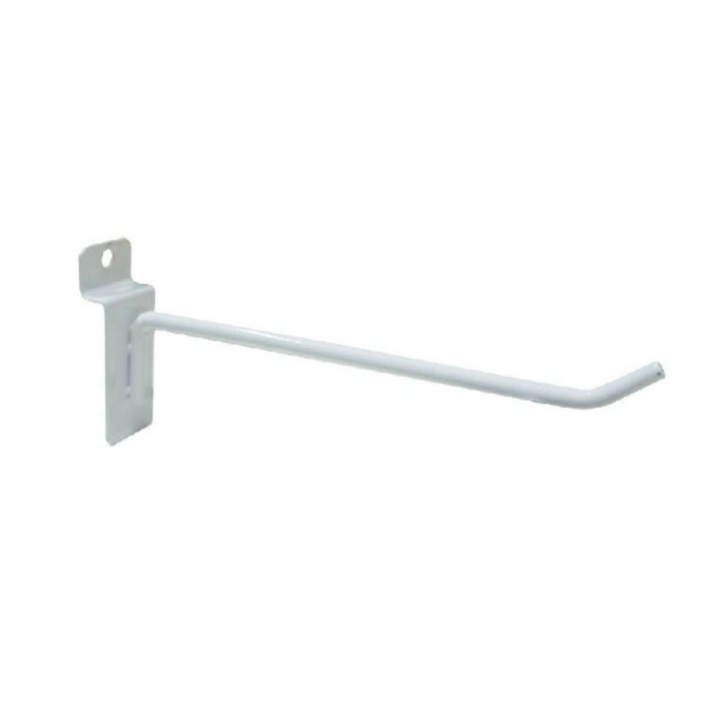 Kit 30 Ganchos Expositores Branco e Preto Para Paineis Canaletado - Todos Os Tamanhos em Oferta na Shopee