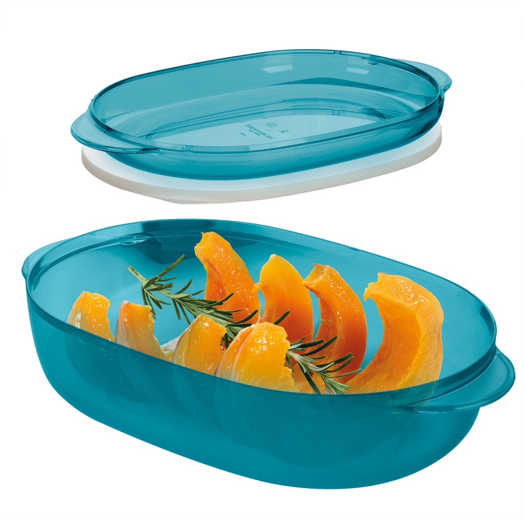 Tupperware Microplus Oval 1,5 litro (Cores Diversas)