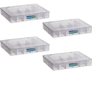 Kit 6 Organizadoras com 20 Compartimentos para Pesca, Jóias e Parafusos Organizador com Divisórias em Oferta na Shopee