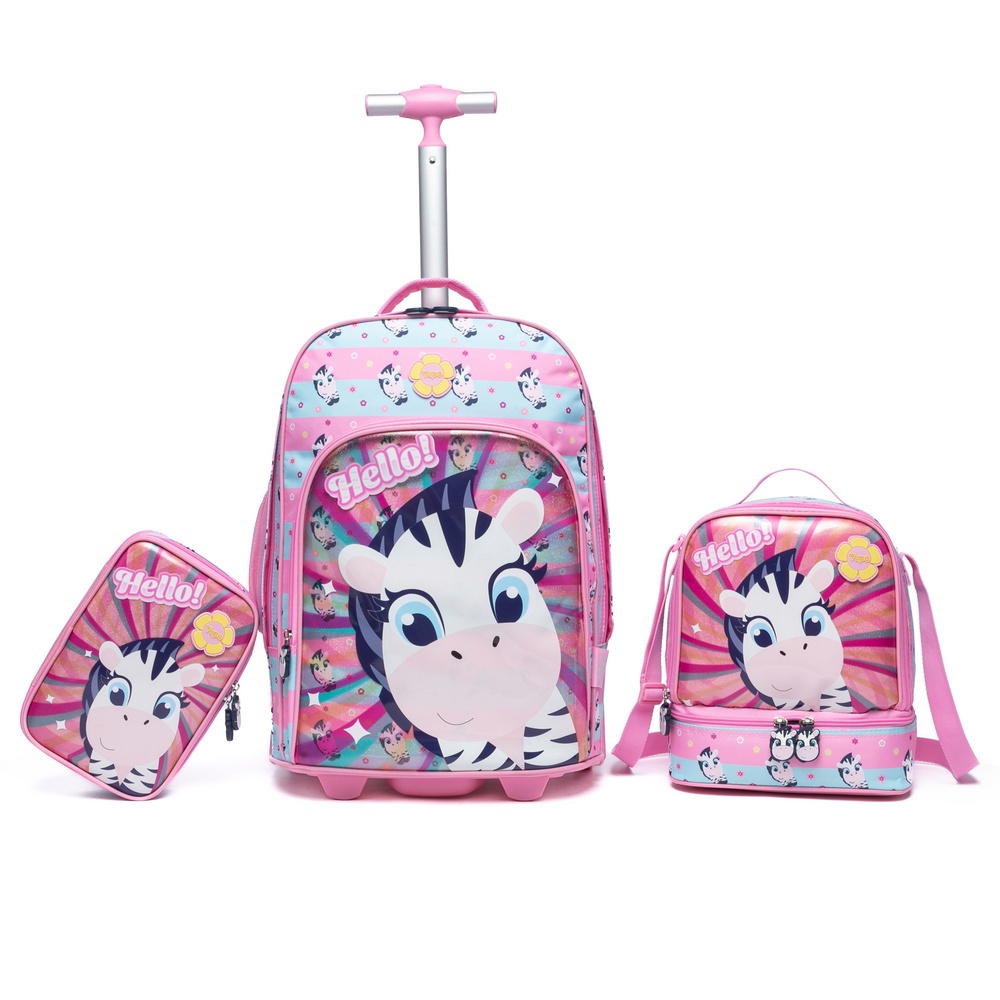 Mochila Lancheira Termica Estojo Infantil Grande Bolsa Resistente