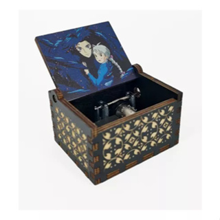 Caixinha De Música a Manivela Hal's Moving Castle - O Castelo Animado em Oferta na Shopee