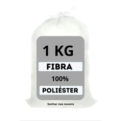 FIBRA POLIÉSTER PARA ENCHIMENTO 1KG