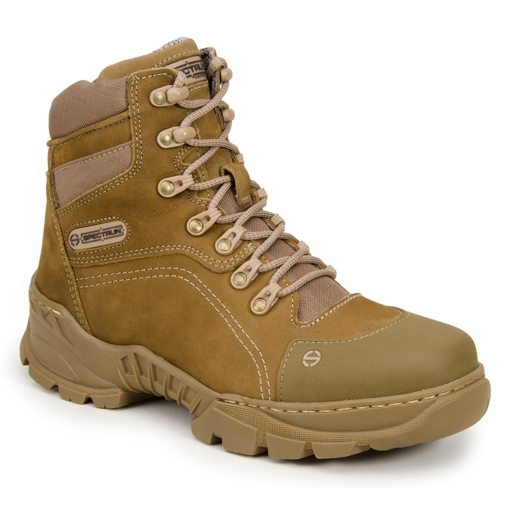 Bota Tatica Militar Masculina Coturno Oppus Resistente Coyote