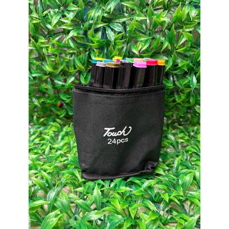 kit Canetinha Touch dupla marca texto canetinha Brush pen 24/36/48/60/80/100/120 peças kawaii volta as aulas