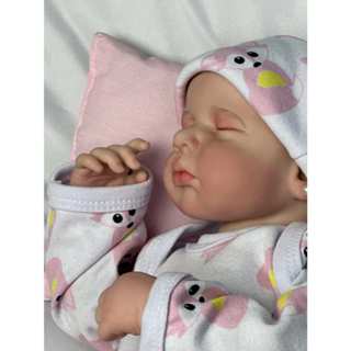 Boneca Bebe Reborn Menina Boneca Realista Com Acessorios Original 100% Vinil Grande Lou Lo...
