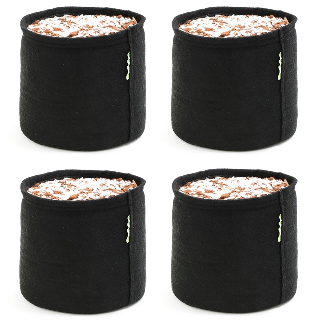 kit 4 vasos de 40 litros prime cultivo em feltro em Oferta na Shopee
