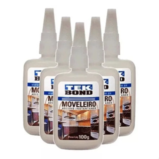 Cola Adesivo Instantâneo Tekbond Moveleiro 100g - 1 UNIDADE em Oferta na Shopee