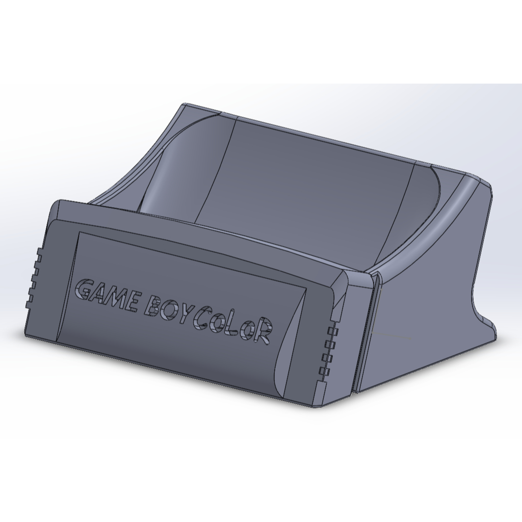 Suporte Display 3D para Game Boy Color (GBC)