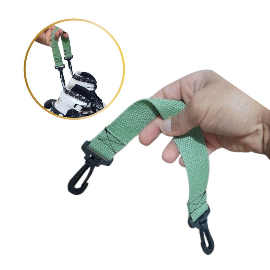 Alça de mão fita resistente Para Levar transportar Patins inline Roller Suporte