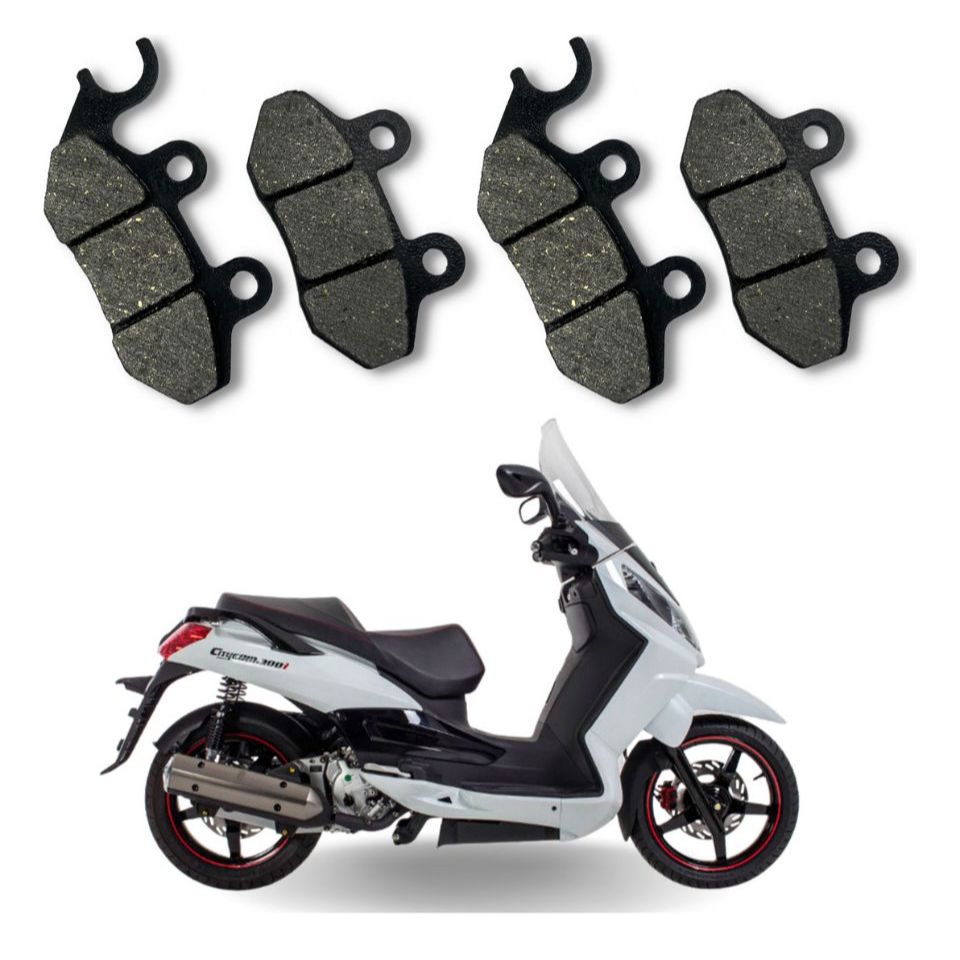 Kit Pastilha Diant + Tras Citycom 300i C/abs 2019... Fischer