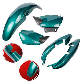 Carenagem Kit Titan Cg 125 2000/2004 Verde Rabeta + Tampa Lateral + Paralama Dianteiro Com Brilho Envernizado em Oferta na Shopee