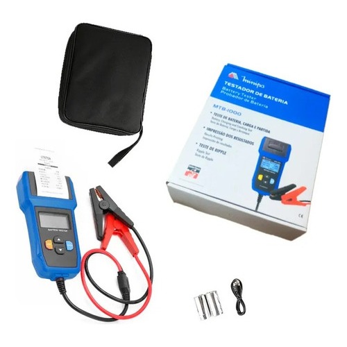 Detalhes do Testador De Bateria Automotiva Minipa MTB-1000