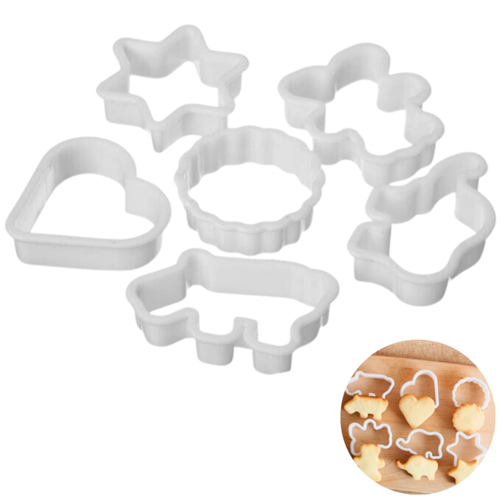Molde para biscoito Bolacha Forma plástica culinária confeitaria cookies festa em Oferta na Shopee
