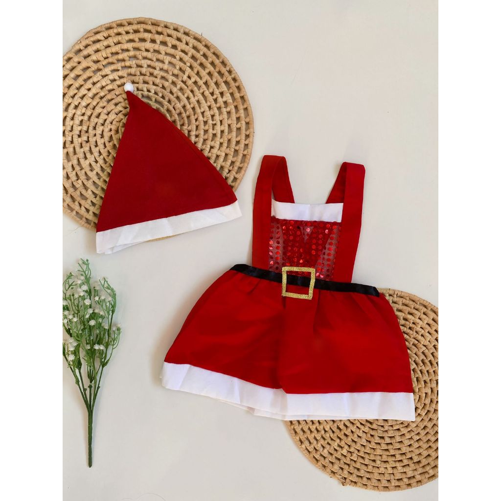 Romper Natal Pompom Bebê Noel Natalino Feliz Natal Menina Saia Vestido Body