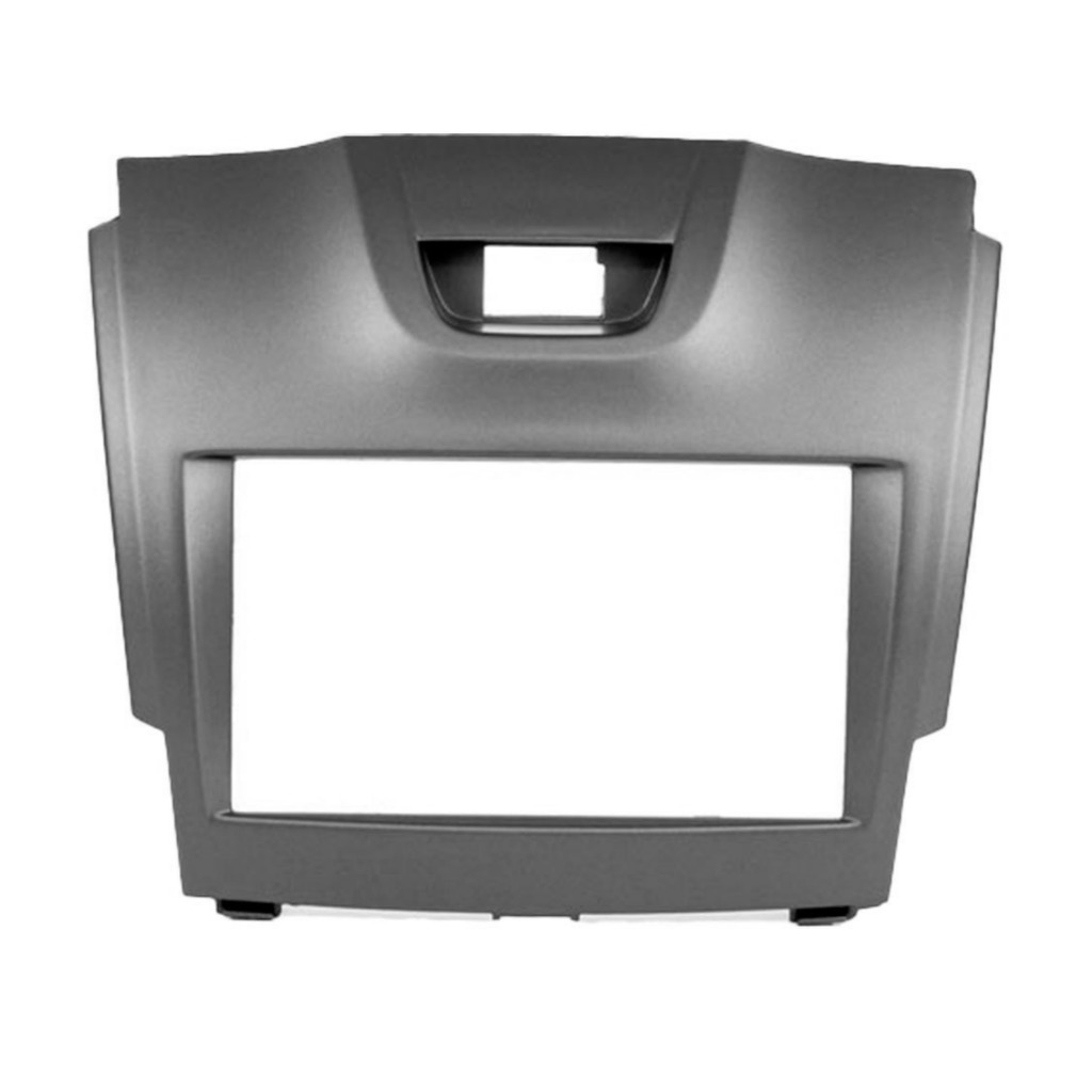 Moldura de Painel 1 e 2 Din S10 Trailblazer 2012 2013 2014 2015 Cinza
