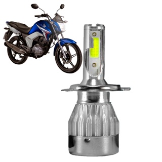 Super Led Moto 6000k Cg 150 2014 48w H4 4000lm Xenon em Oferta na Shopee