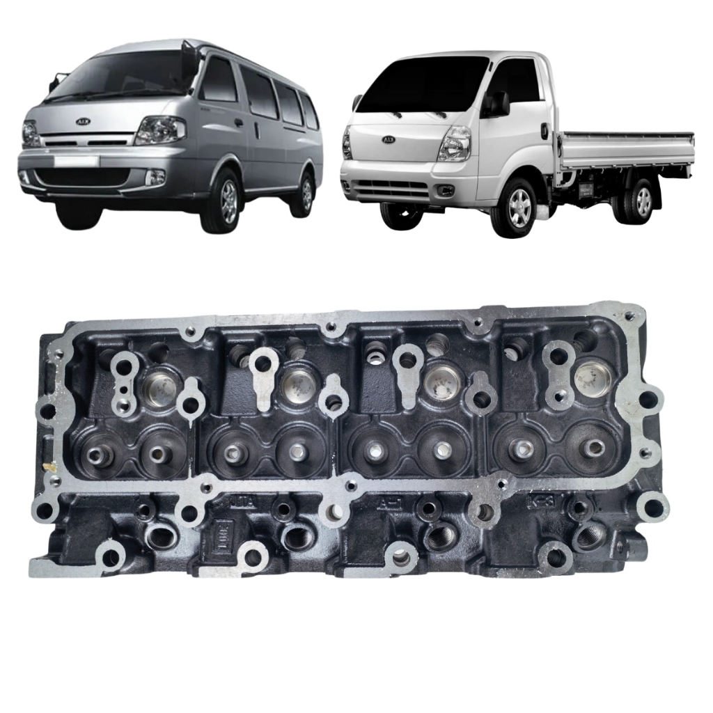 Cabeçote Kia Besta Gs 2.7 3.0 Bongo 2.7 K2700 1998 A 2005 Frontier