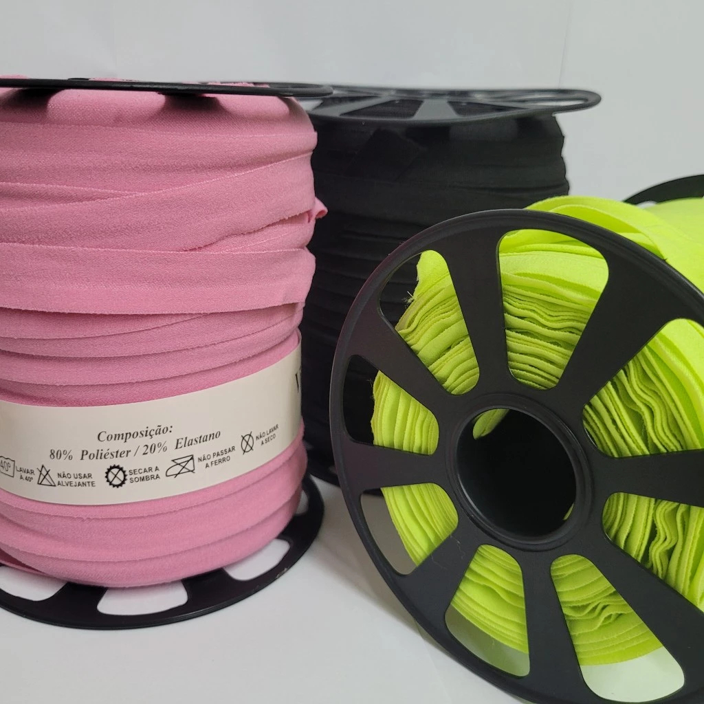 Elástico Viés 16mm costura lingerie artesanato peças com 100 metros