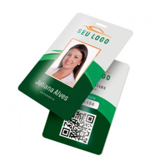 Crachá e Cartão em Pvc Carteirinha em Oferta na Shopee