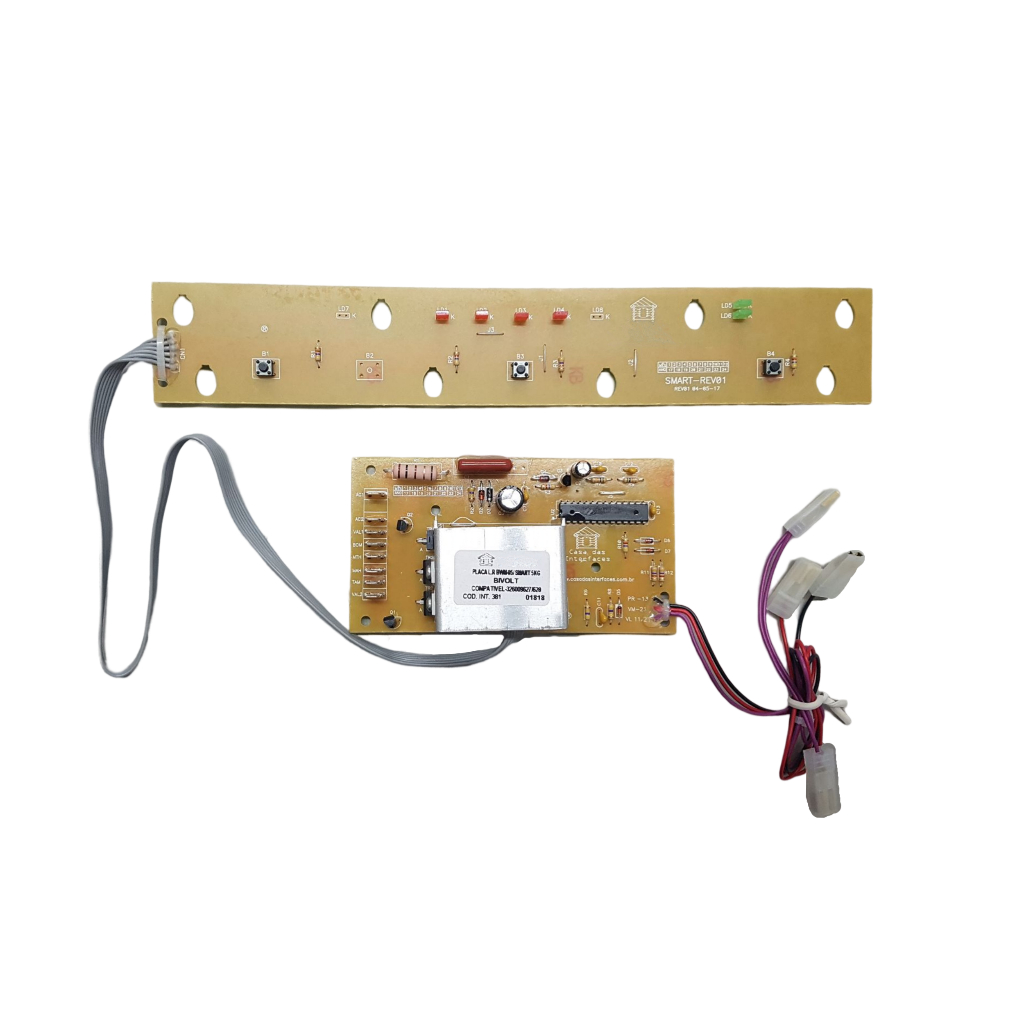 Placa Lavadora Brastemp Bwb22a / Bwm05a / Bwm06 Smart 5kg Bi